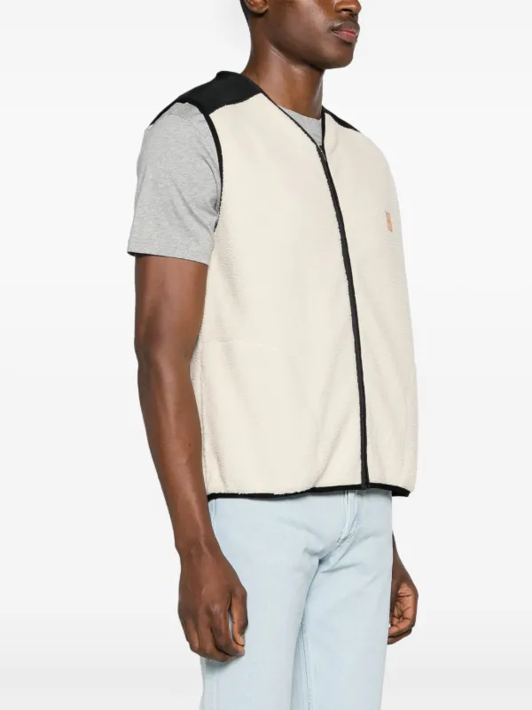 A.P.C. Nate カラーブロック ベスト | ニュートラル | FARFETCH JP