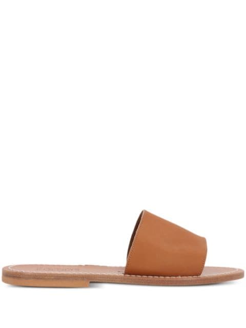 K. Jacques Capri leather sandals 