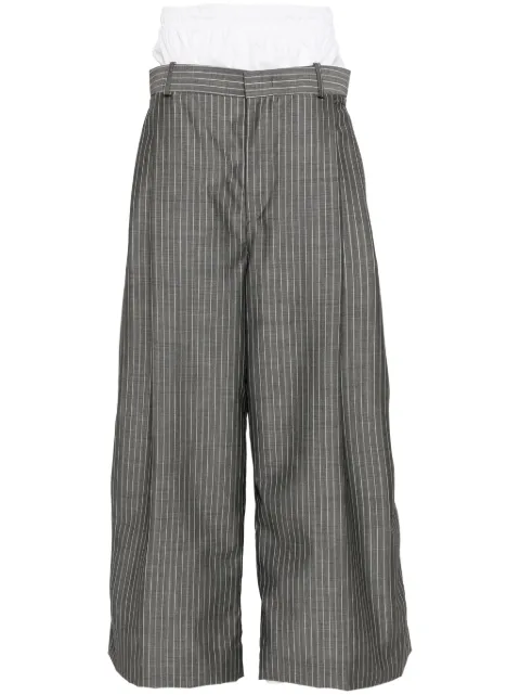 Hed Mayner layered-design trousers