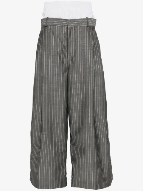 Hed Mayner layered-design trousers