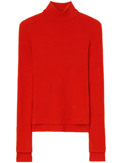 Jil Sander layered high-neck top 