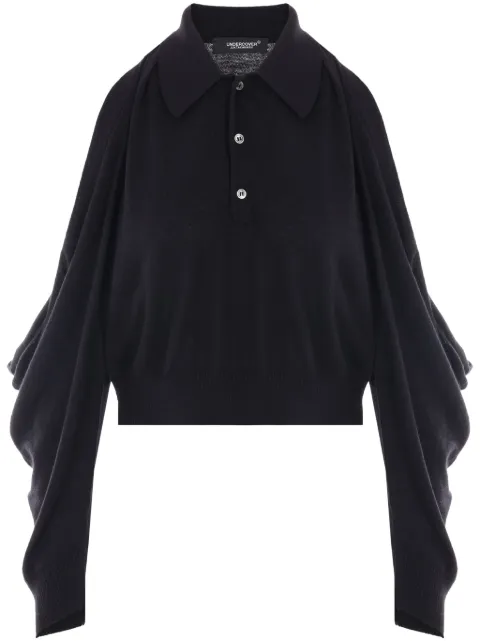 Undercover cut-out polo top 
