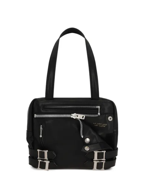 Undercover graphic-print leather tote bag