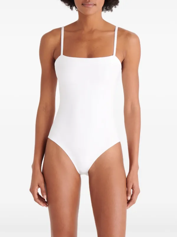 【関税込み】ERES ホワイト Aquarelle スイムウェア ERES Aquarelle Swimsuit | White | FARFETCH