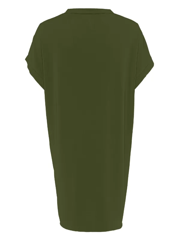 slim fit dress slacks 3/4 Sleeve Versatile Tunic Dress – Ella Where She Shops main image 1