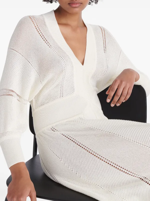 Stella V Neck Knit Dress Stella V Neck Knit Dress