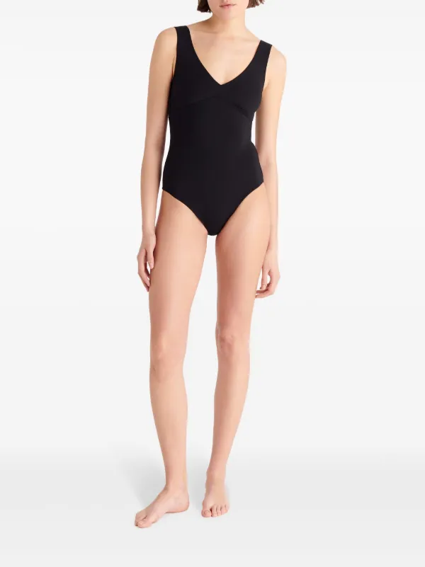 ワンピース水着 ERES Women One Piece Swimsuits 12501 BLACK Glamorous Sophisticated one-piece Noir | ERES