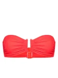 ERES Show bandeau bikini top - Red
