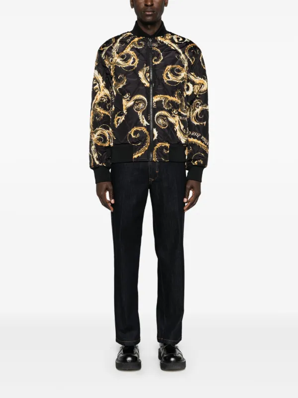 Versace Jeans Couture Reversible Padded Bomber Jacket