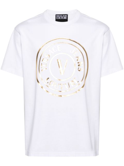 Versace Jeans Couture logo-print cotton T-shirt Men