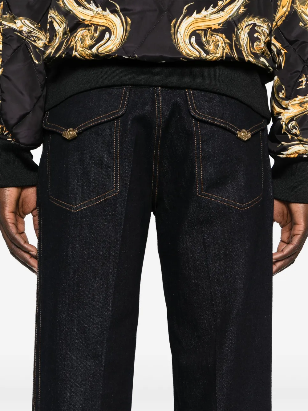Affordable Versace Jeans Couture mid-rise tapered jeans Men