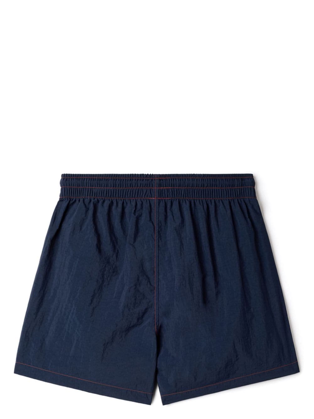 Sunnei contrast-stitch swim shorts - Blauw