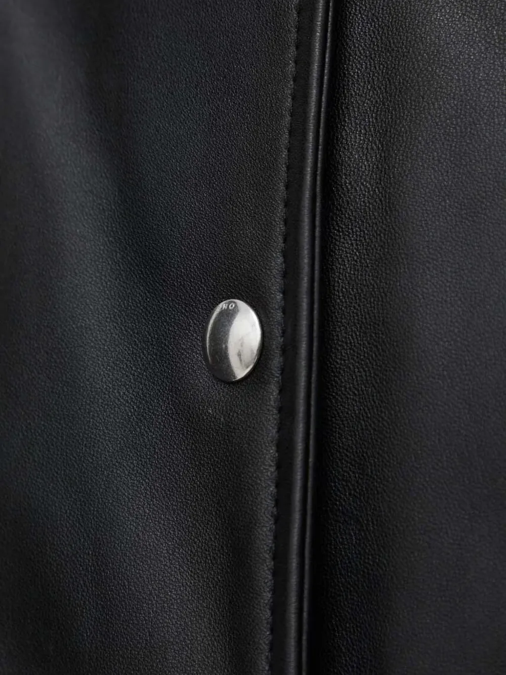 IRO buttoned short-sleeve shirt Zwart