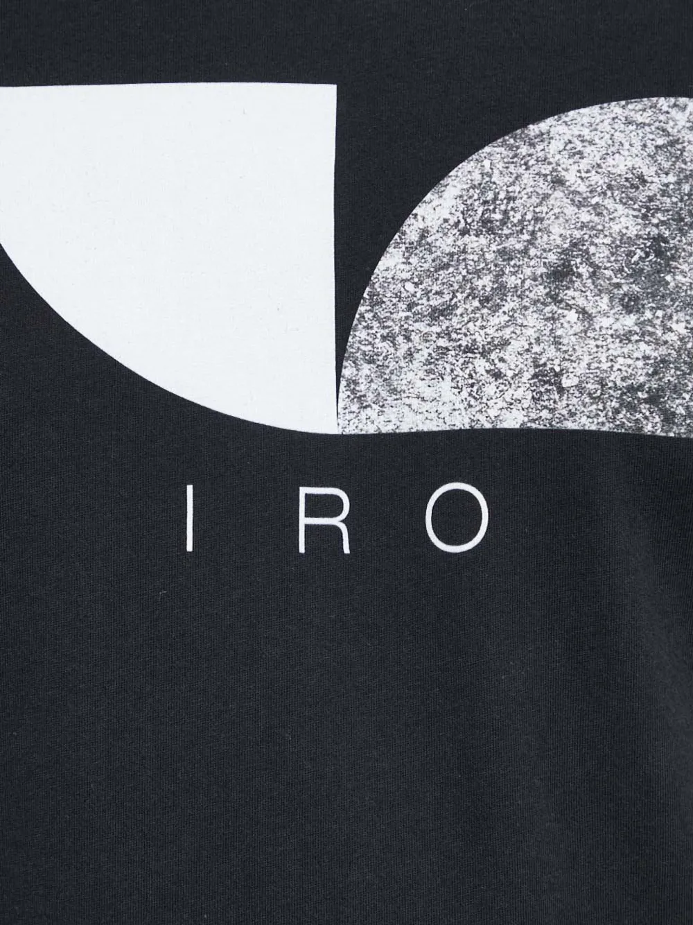 Iro Orlando Graphic-print T-shirt In Black