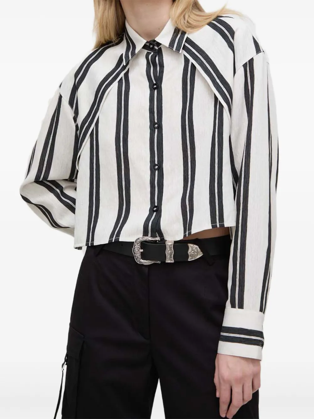 Iro Fabana Striped Shirt In White
