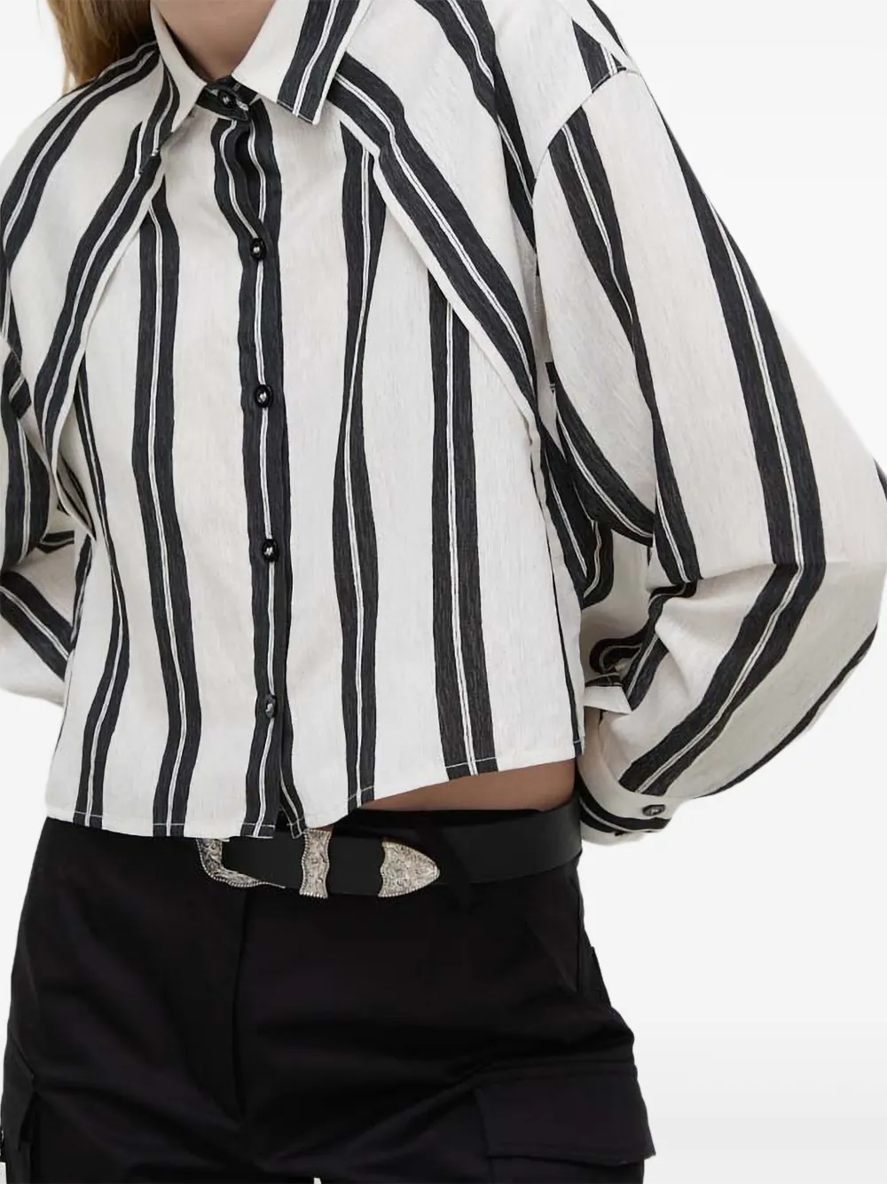Iro Fabana Striped Shirt In White