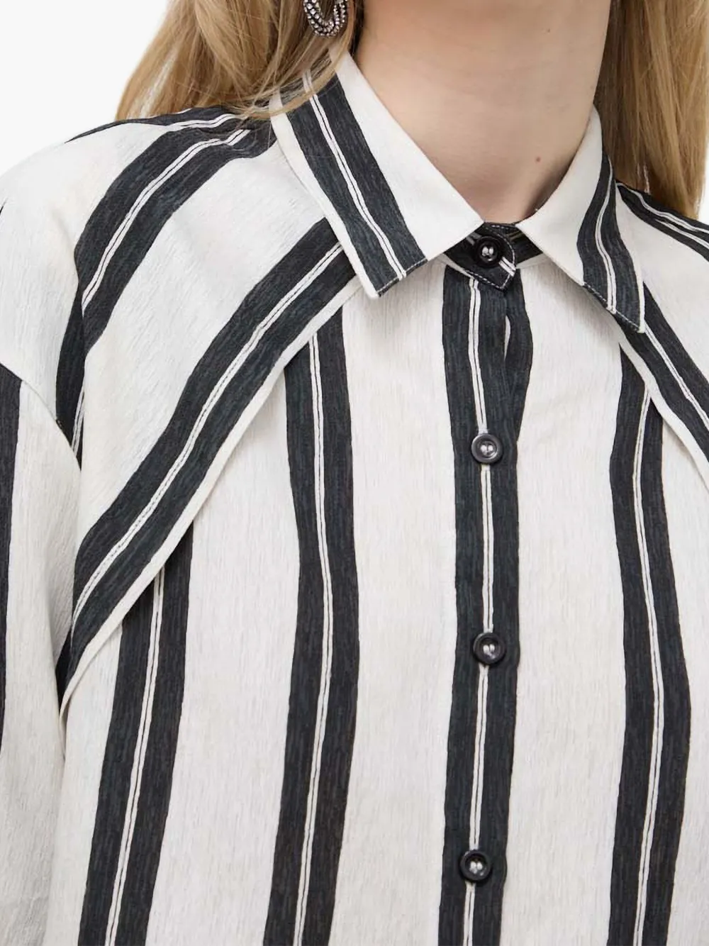 Iro Fabana Striped Shirt In White