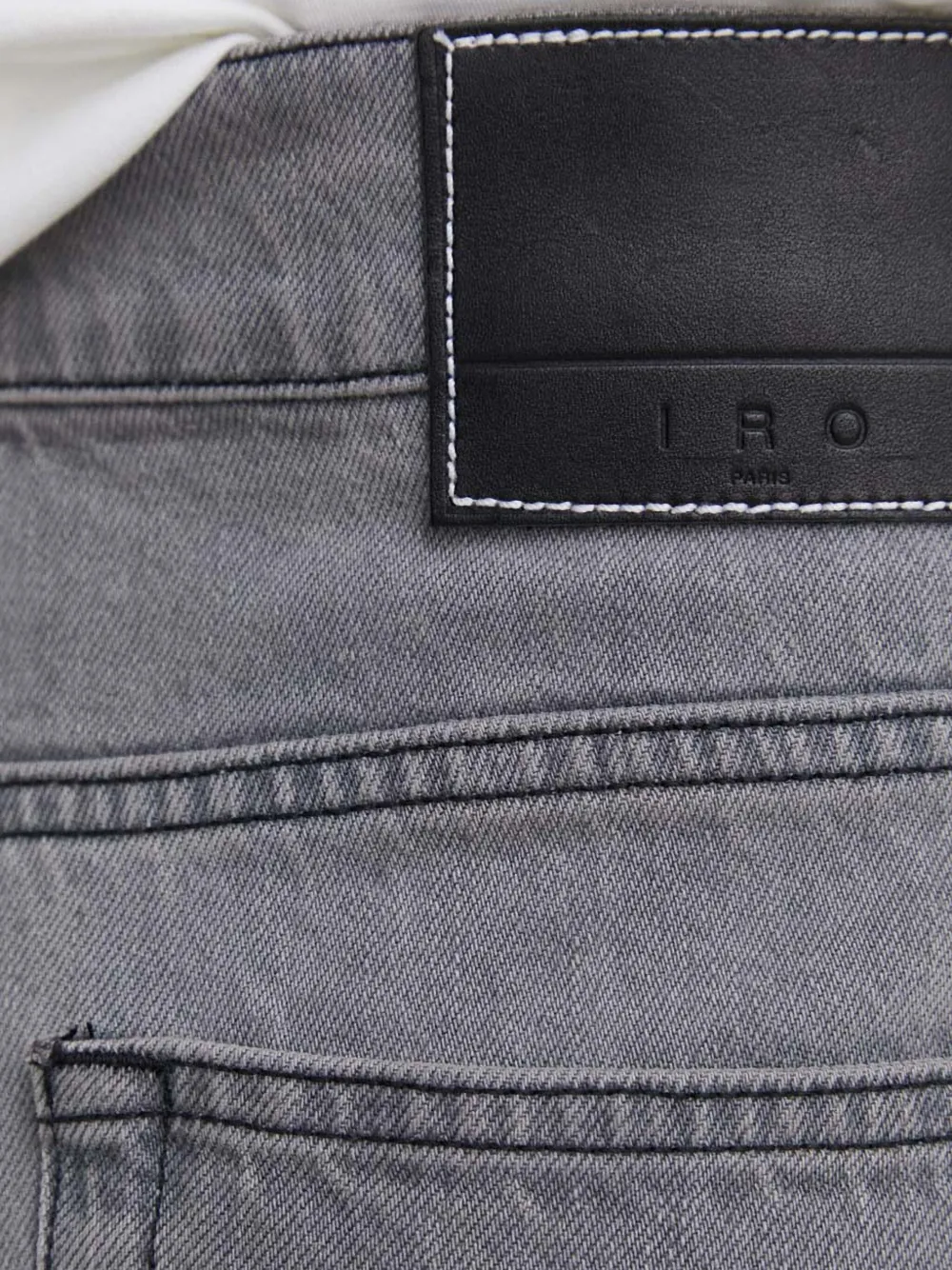 Iro Antonio Pleated Jeans In Gray