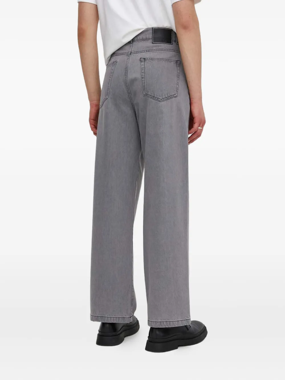Iro Antonio Pleated Jeans In Gray