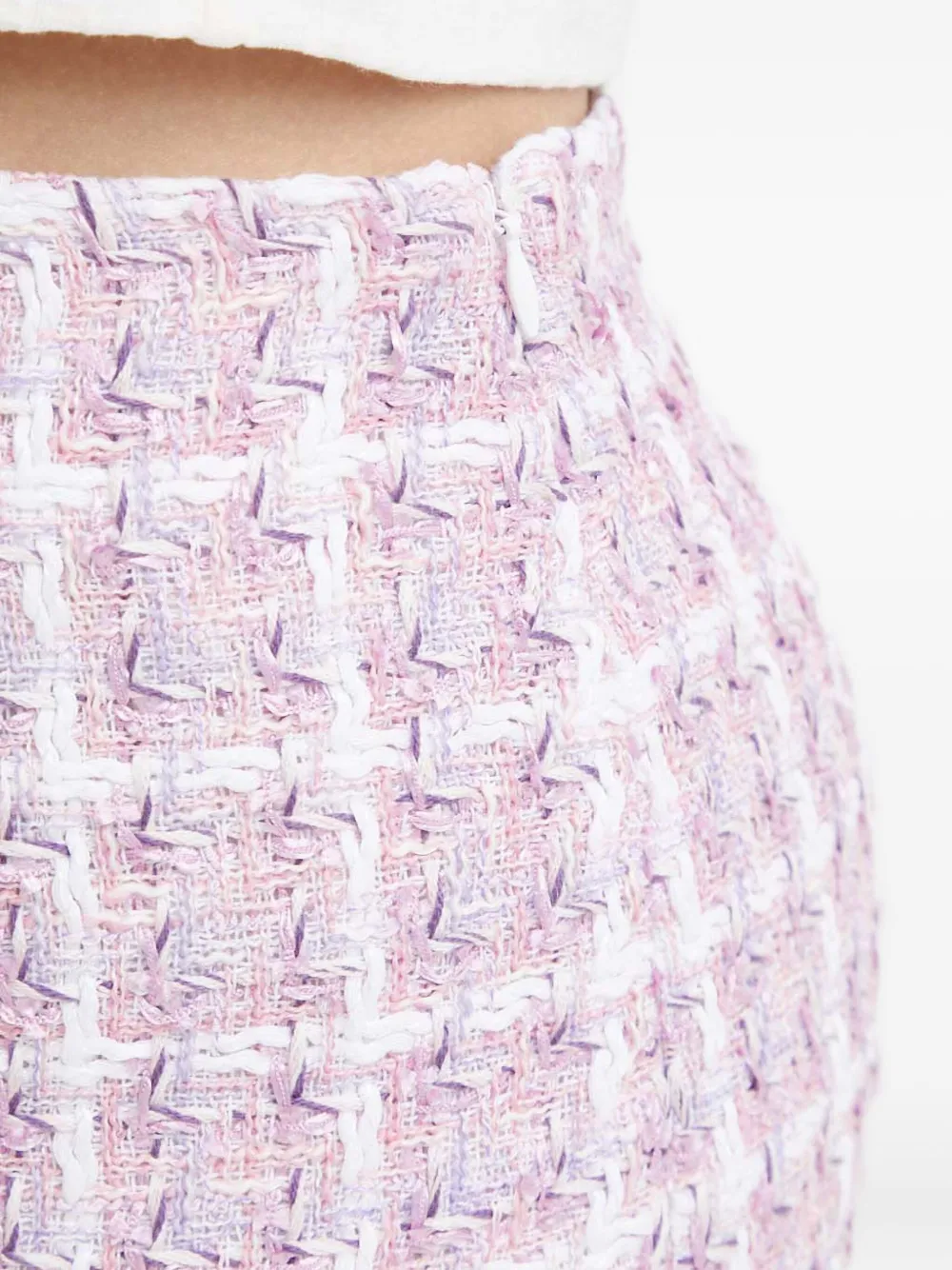 Iro Galeni Tweed Mini Skirt In Neutral