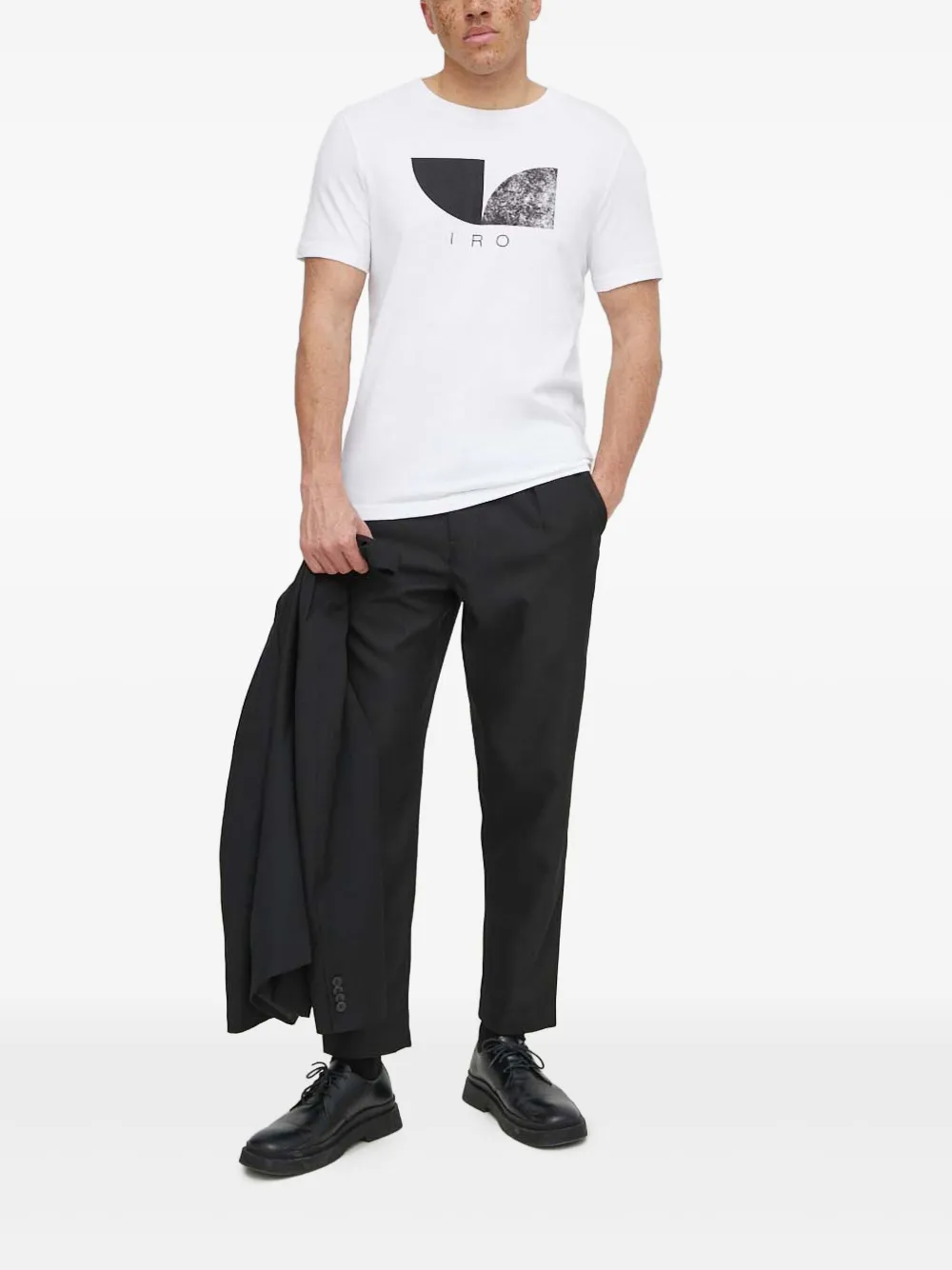 IRO Orlando graphic-print T-shirt - Wit