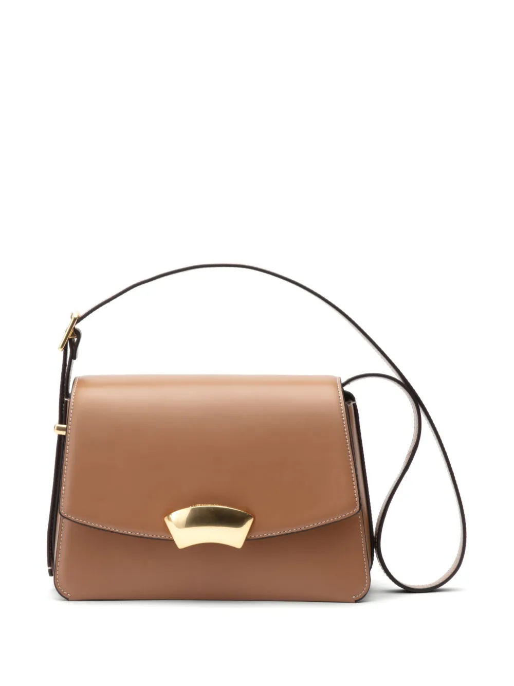 3.1 Phillip Lim Medium Id Leather Shoulder Bag In Brown