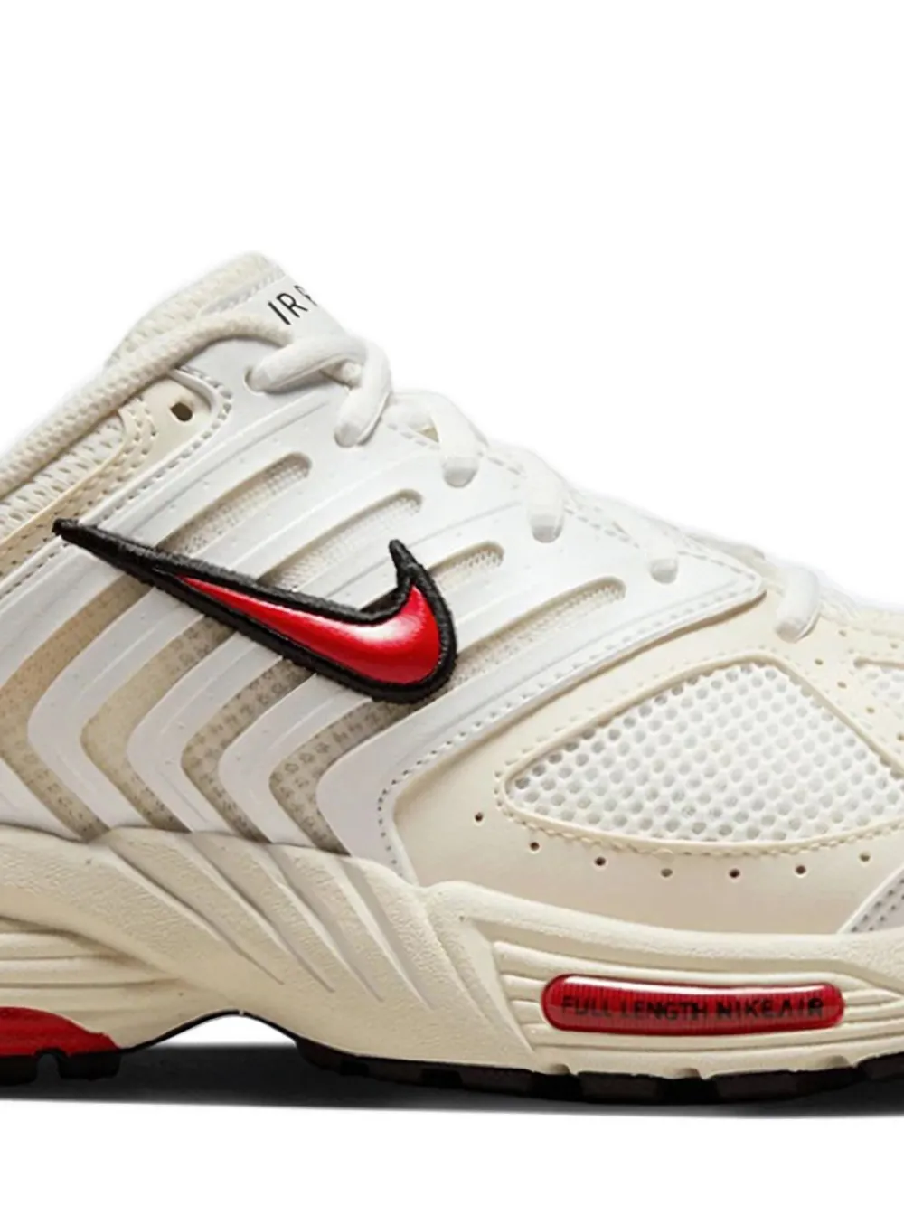 Nike perforated swoosh trainers - Beige