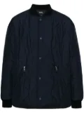 A.P.C. Florent quilted bomber jacket - Blue