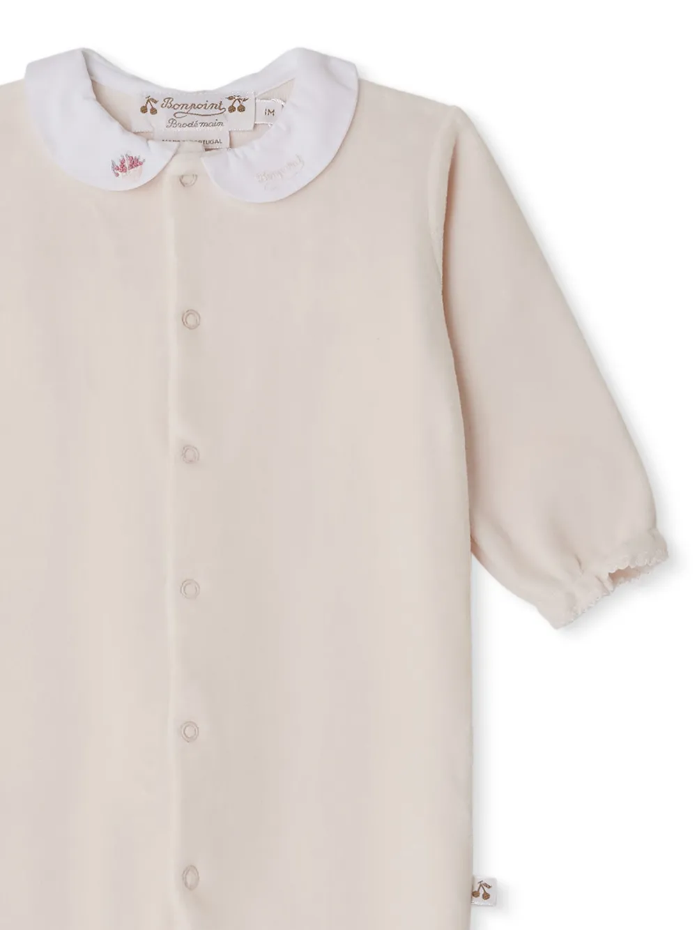 Bonpoint Tintina katoenen pyjama Roze