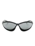 Prada Eyewear Runway geometric-frame sunglasses - Black