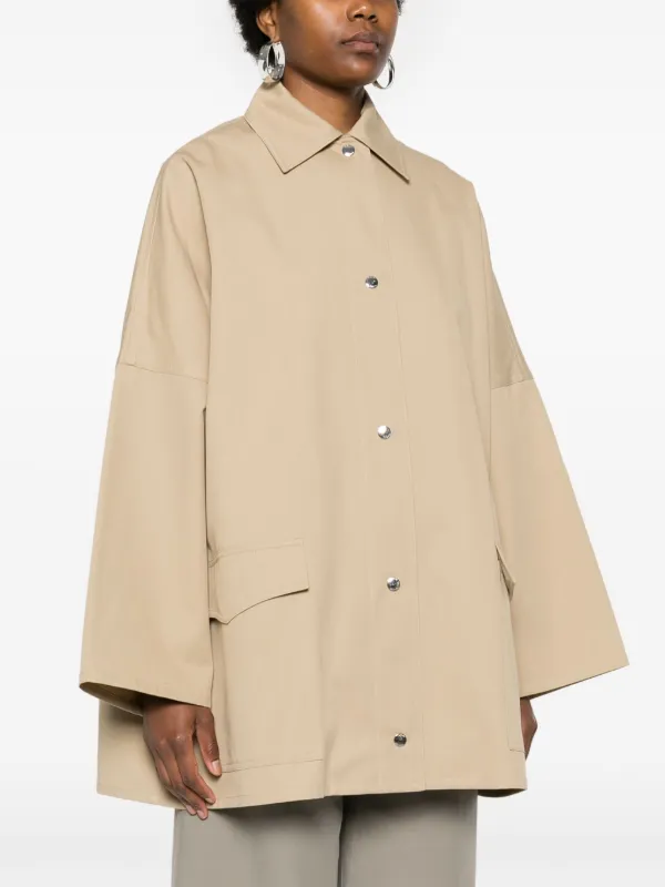 TOTEME シャツジャケット | ニュートラル | FARFETCH JP