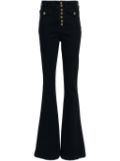 Versace Jeans Couture high-rise flared jeans - Blue