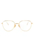 Linda Farrow Hardy round-frame glasses - Gold