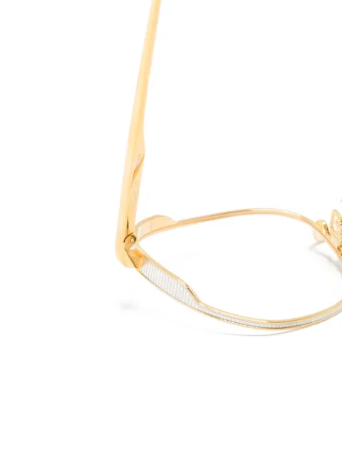Linda Farrow Hardy round-frame glasses LFL1503C4OPT - 2