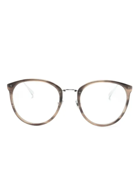 Linda Farrow Calthorpe geometric-frame glasses