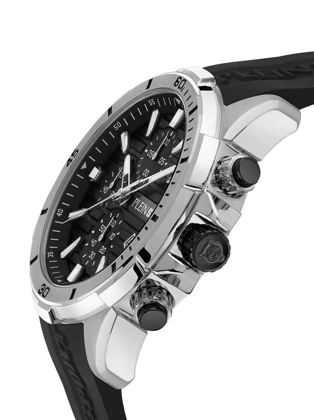 Plein Sport Impact 46 mm horloge - Zwart