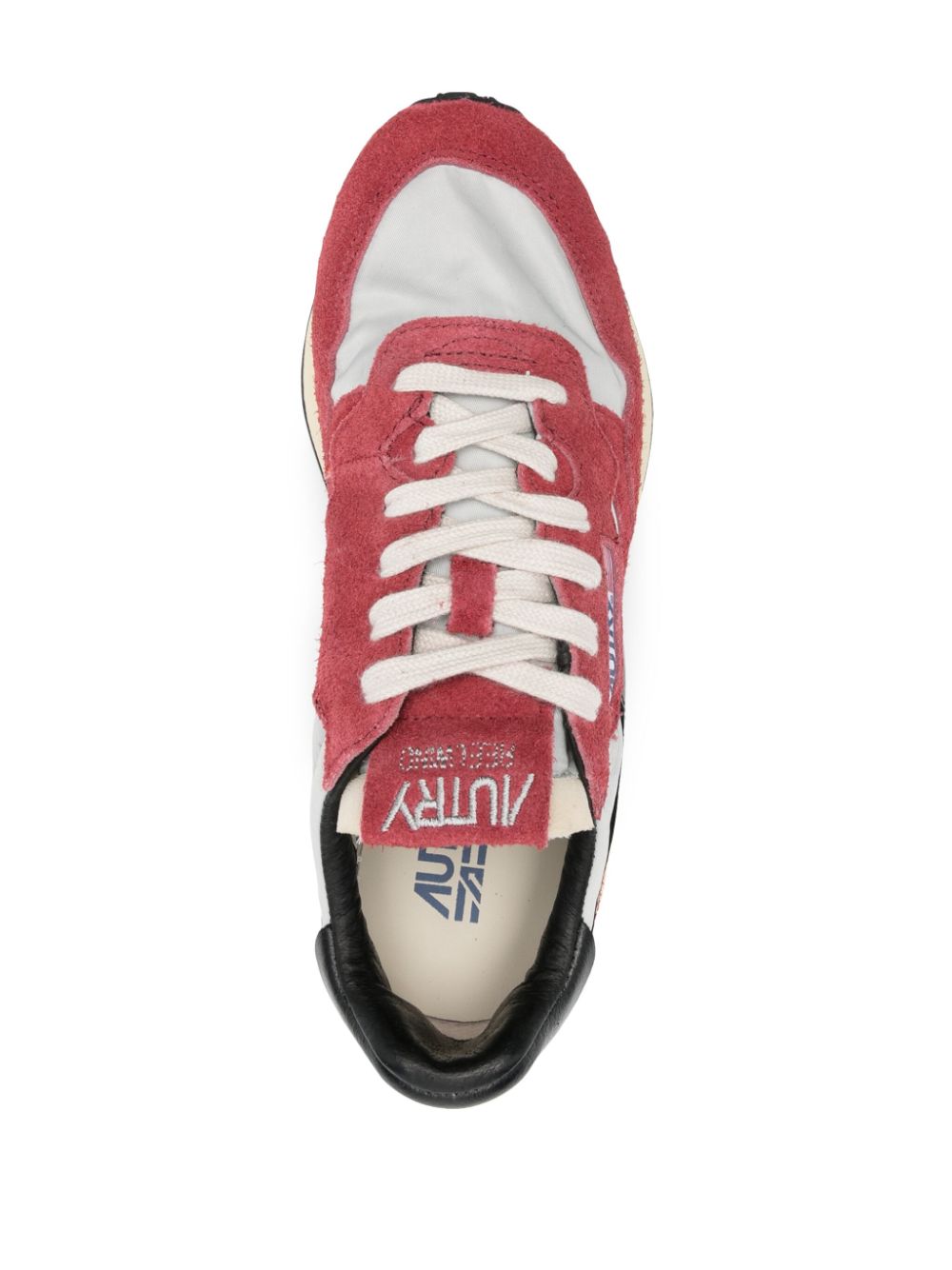 Shop Autry Reelwind Low-top Sneakers In Red
