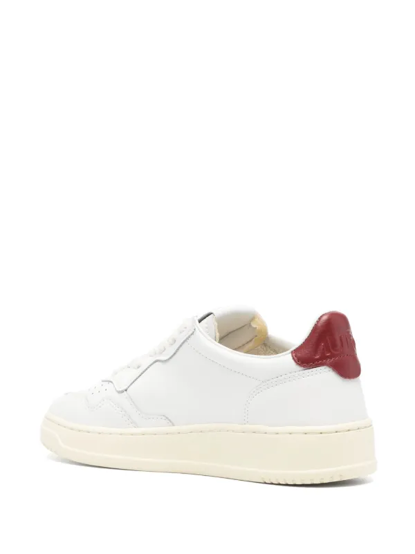 Autry Medalist Leather Sneakers | White | FARFETCH