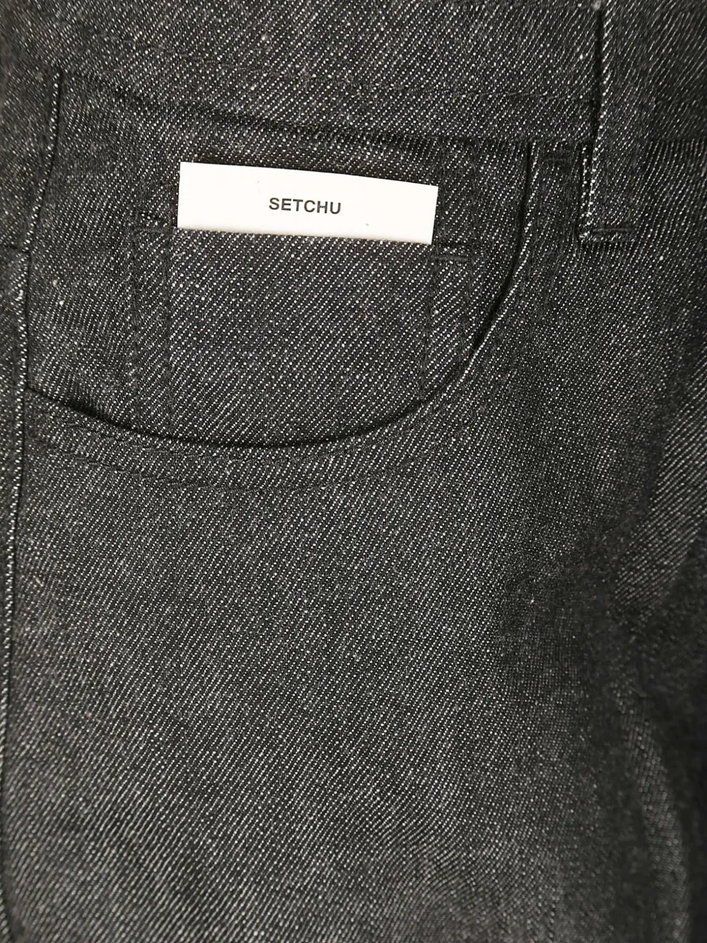 SETCHU STRAIGHT-LEG TROUSERS