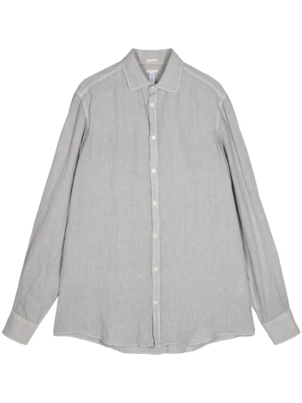 定番のお歳暮 Massimo Alba JP FARFETCH | グレー | リネンシャツ トップス