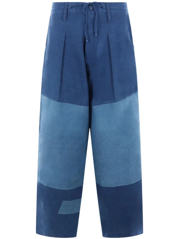 STORY mfg. ワイドパンツ | ブルー | FARFETCH JP