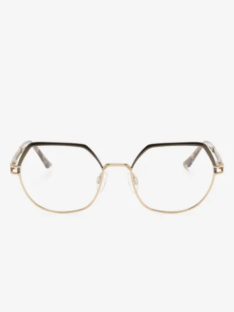 Cazal lunettes de vue à monture ovale