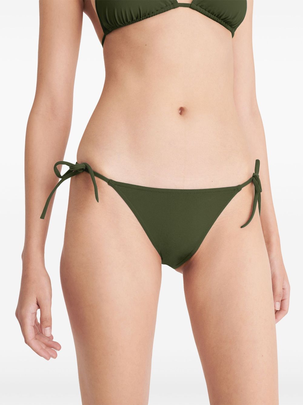 GANNI side-tie bikini bottoms Women