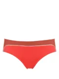 ERES contrasting bikini briefs - Red