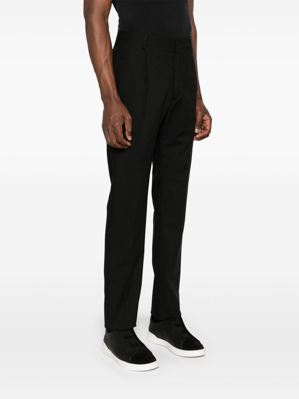 Emporio Armani tailored wool trousers Men