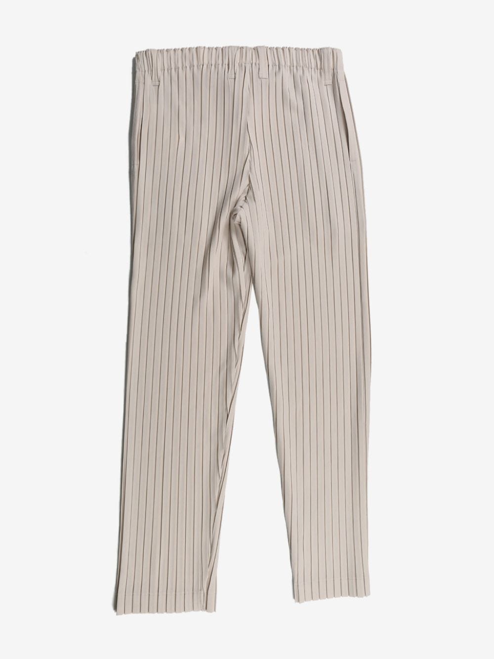 Homme Plissé Issey Miyake Ensemble straight trousers - Beige