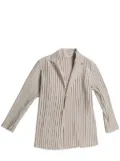 Homme Plissé Issey Miyake Box Pleats Ensemble jacket - Neutrals