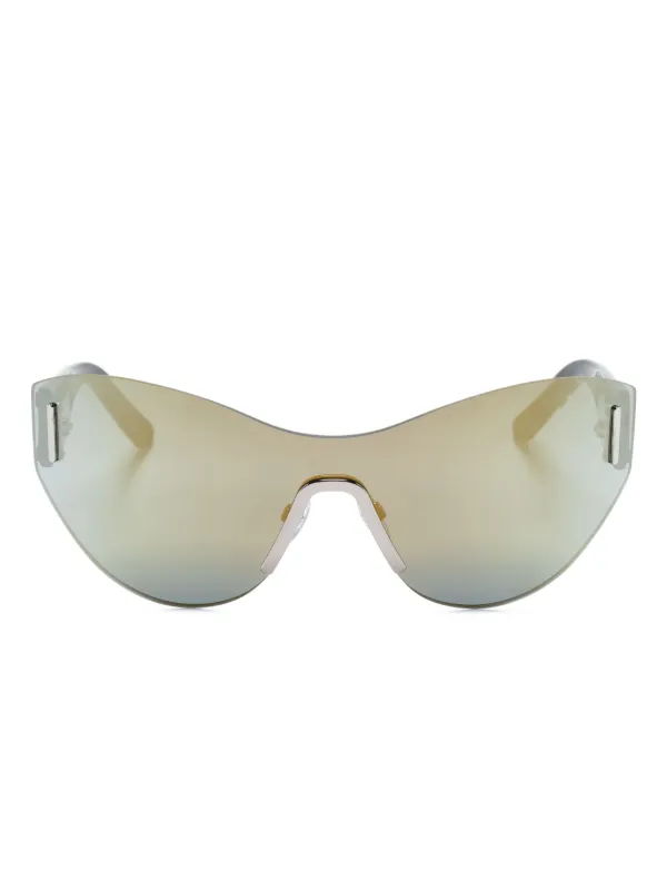 MARC BY MARC JACOBS SHIELD SUNGLASSES Marc Jacobs Shield Gradient Sunglasses - Gold Sunglasses  main image 3