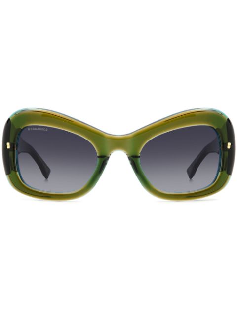 DSQUARED2 EYEWEAR logo-plaque sunglasses Women