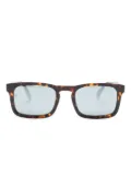 Tommy Hilfiger tortoiseshell rectangle-frame sunglasses - Brown